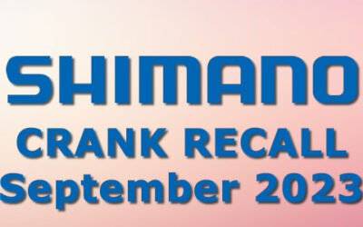 Shimano Crank Recall