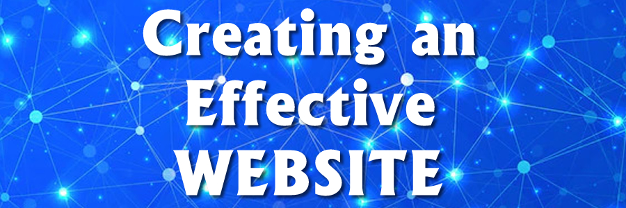 Creating an effective website
